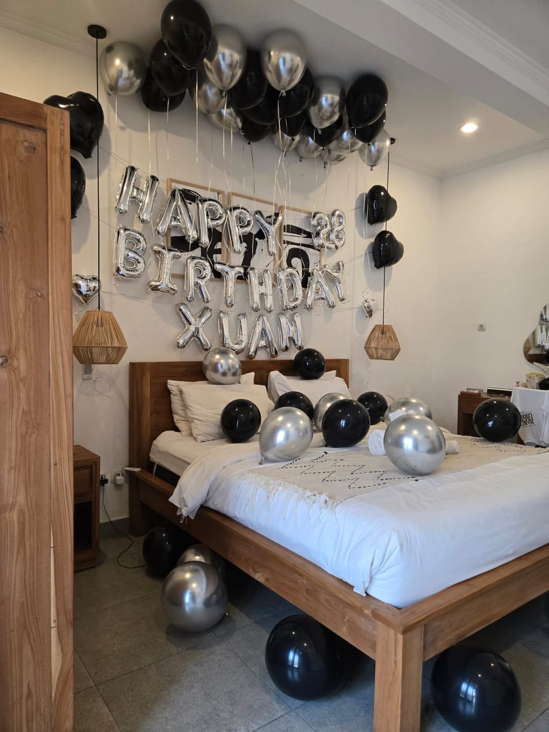 Customer photo review of 🎊 Indoor Room Decorations - Villa Room Setup