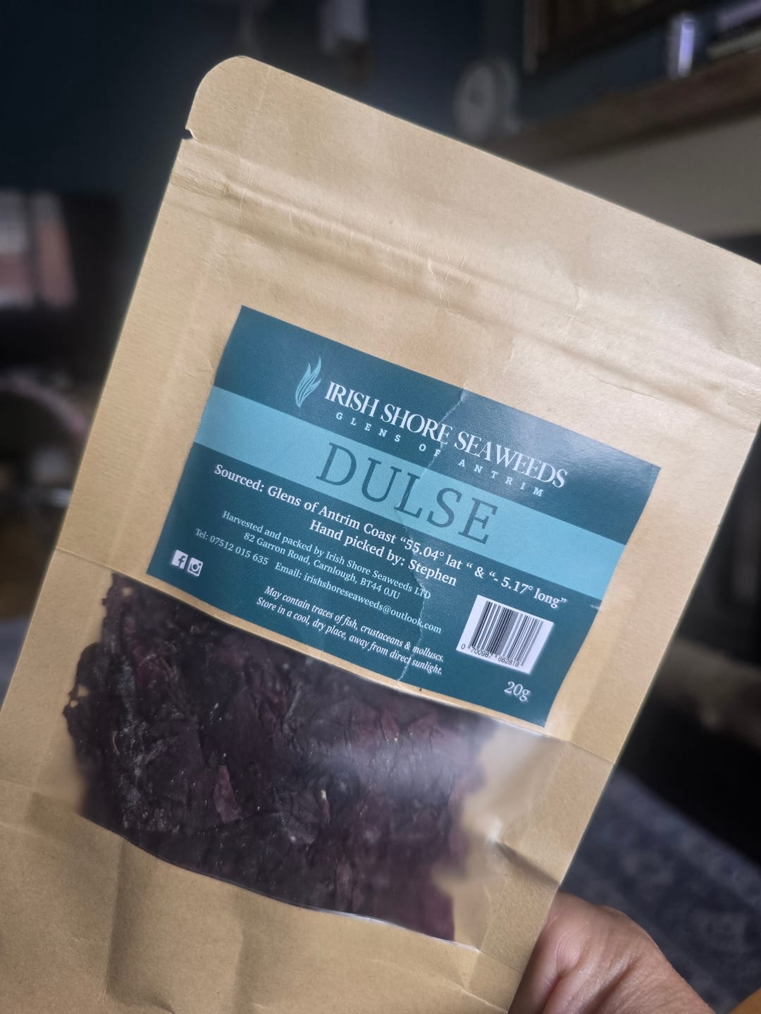 Customer photo review of Dulse | Irish Shore Seaweeds