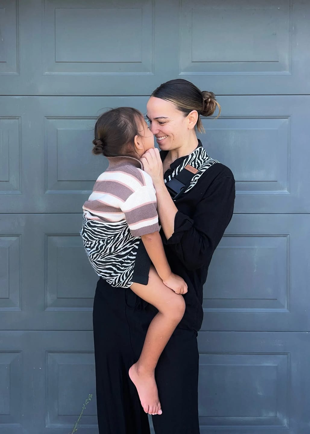 Customer photo review of POUCH™ TODDLER CARRIER