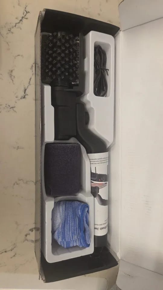 Customer photo review of GrillSpin Powered Grill Brush
