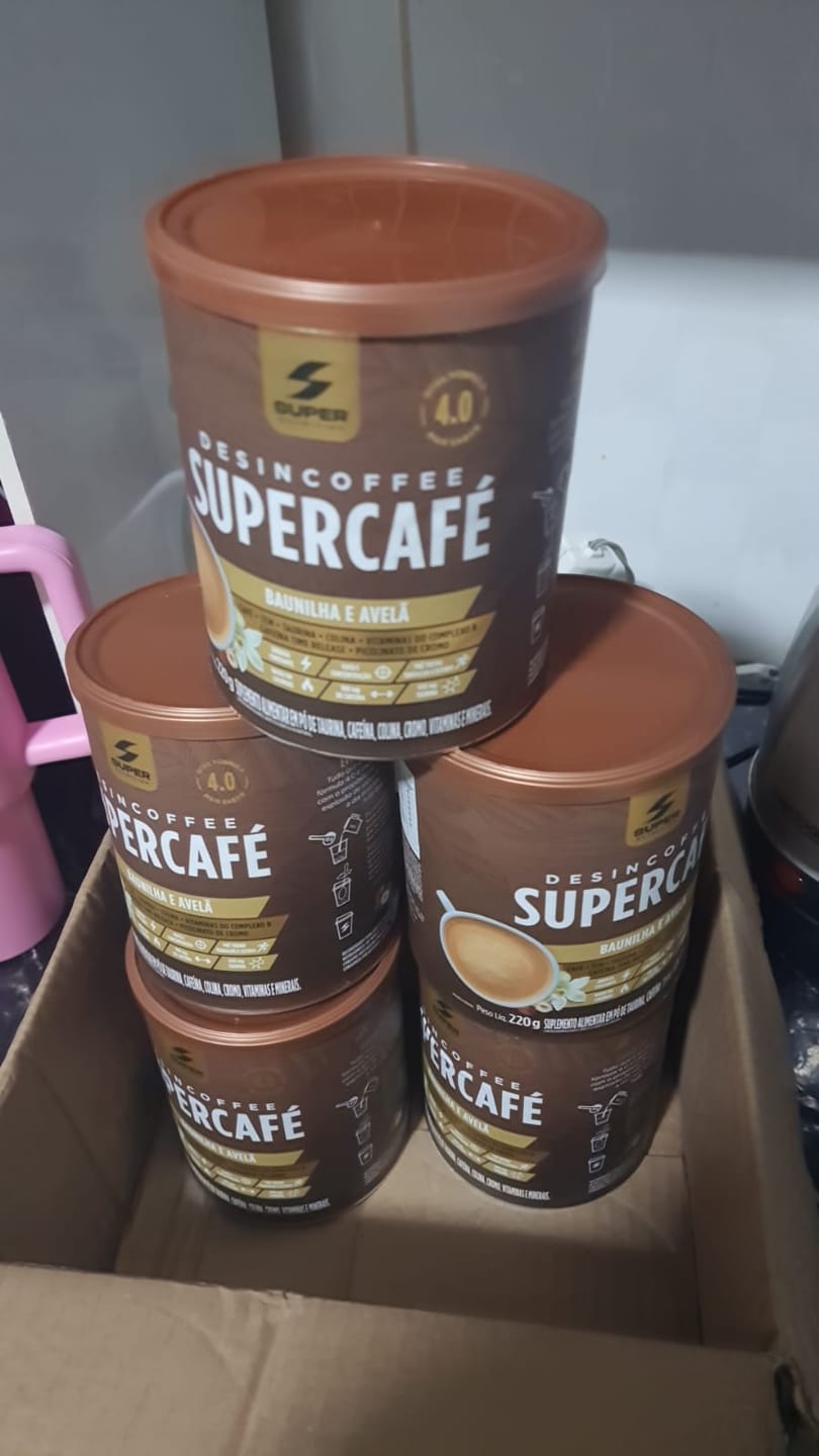 Customer photo review of Supercafé Baunilha com Avelã