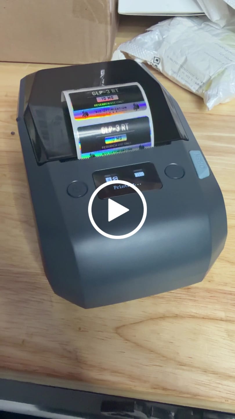 Customer video review of NIIMBOT Compatible M2 Labeling Ribbon, Replacement Refill Tapes
