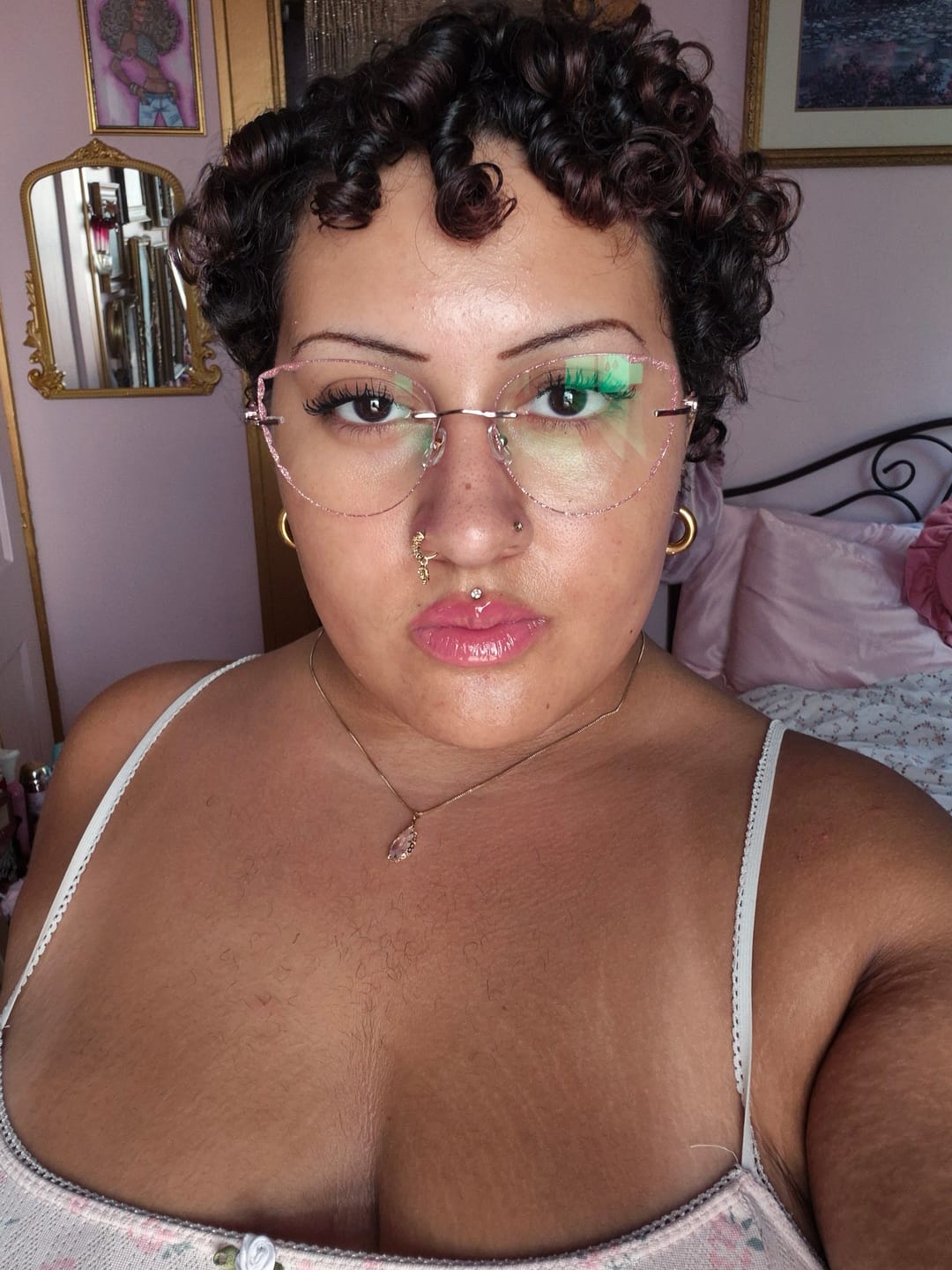 Customer photo review of Cupid Eyeglasses