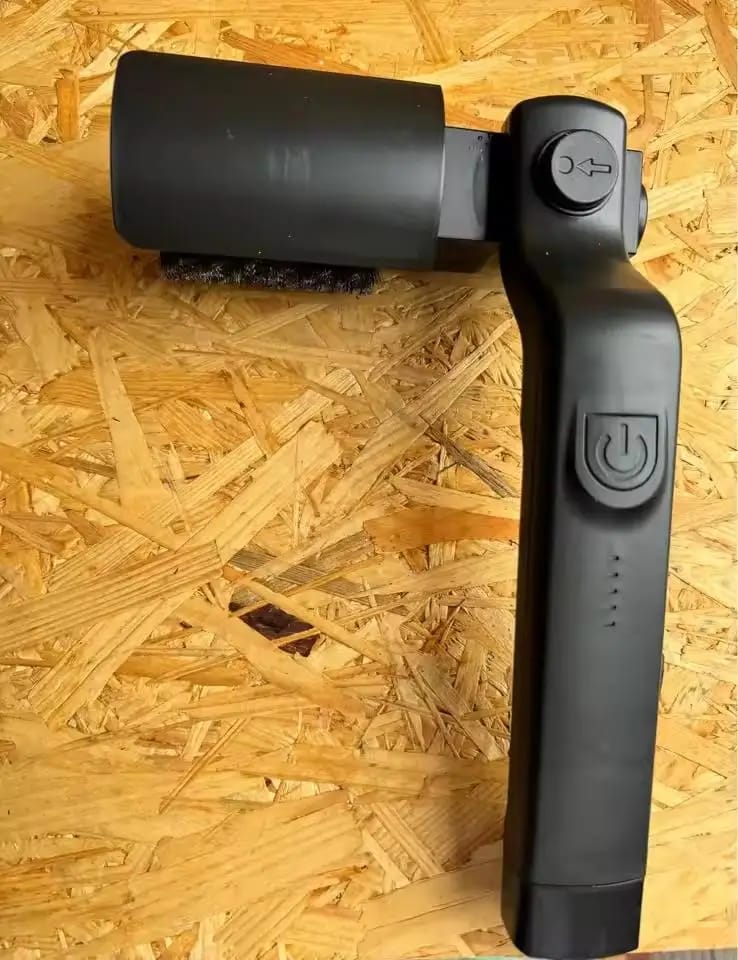 Customer photo review of GrillSpin Powered Grill Brush