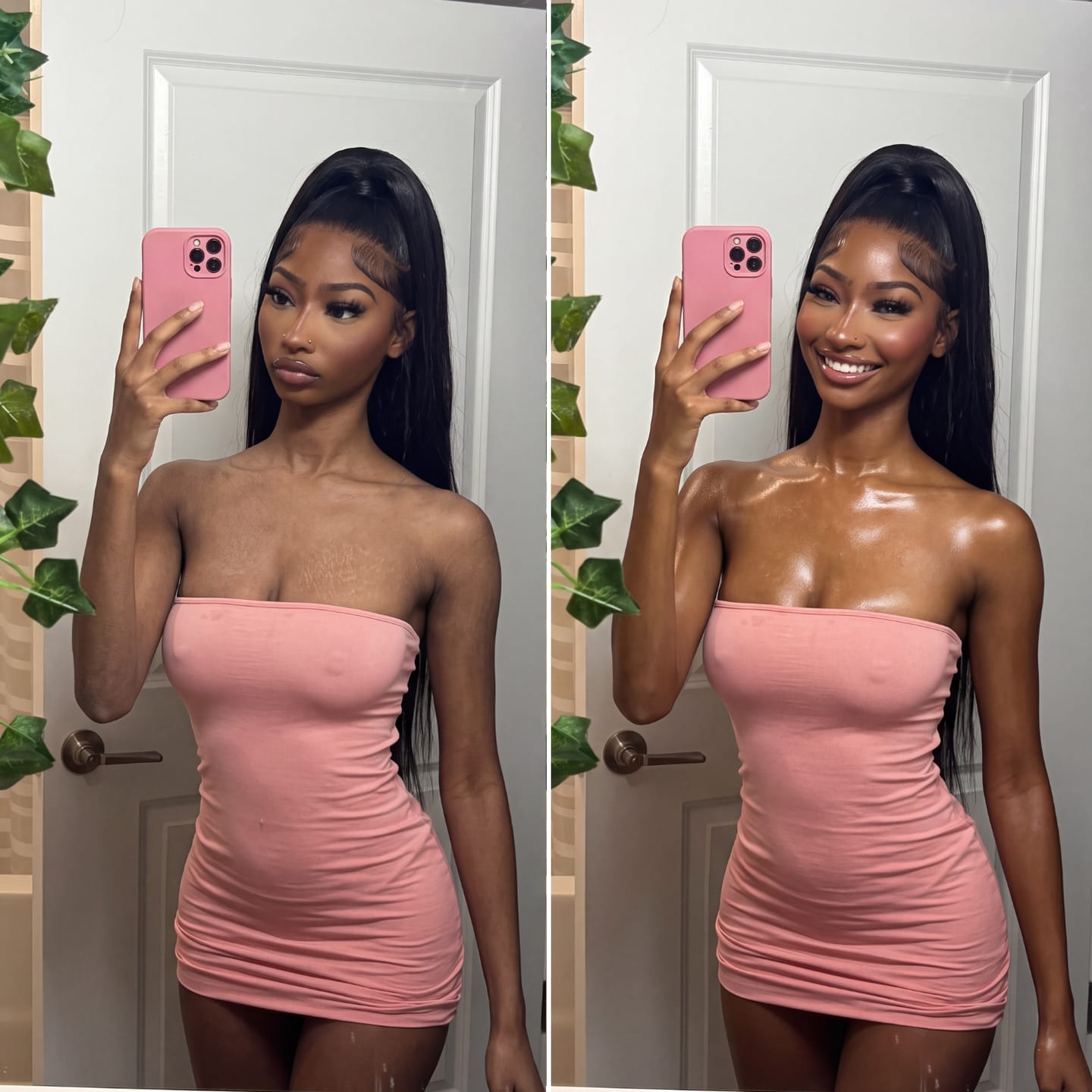Customer photo review of Body Glow Oil