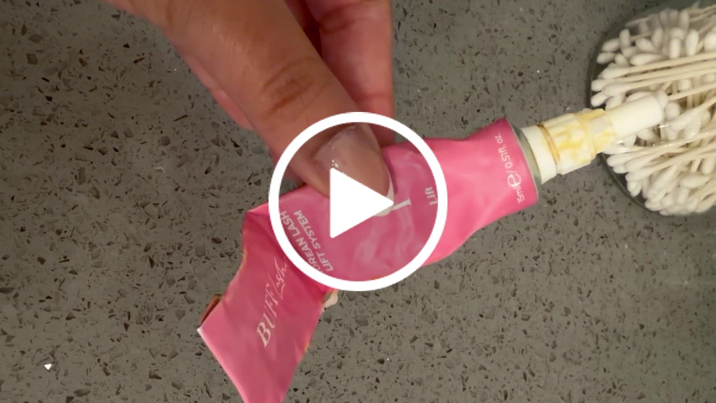 Customer video review of Buff Lashes - Korean Lash Lift System - Step 1 - 15ml