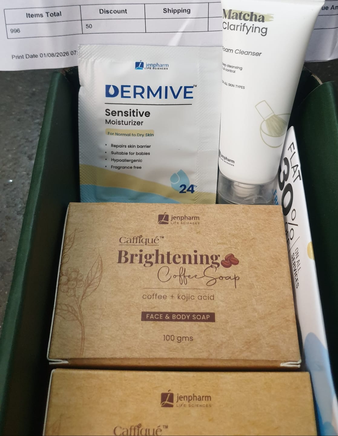 Customer photo review of Brightening Coffee Soap