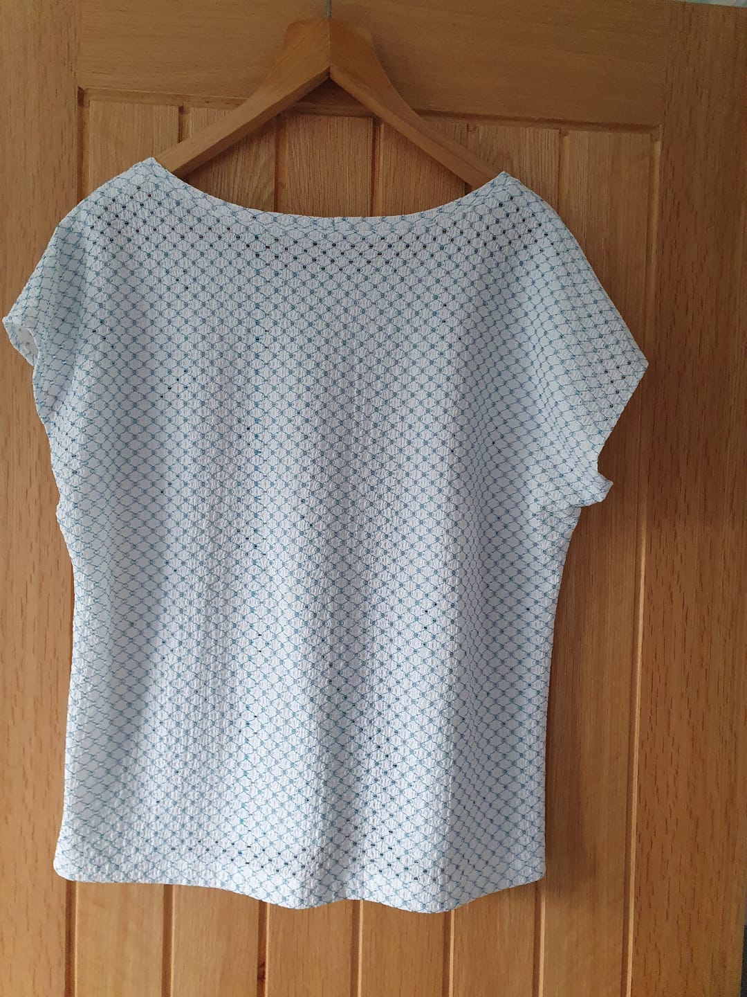Customer photo review of Special Offer Broderie Anglaise Polycotton Fabric