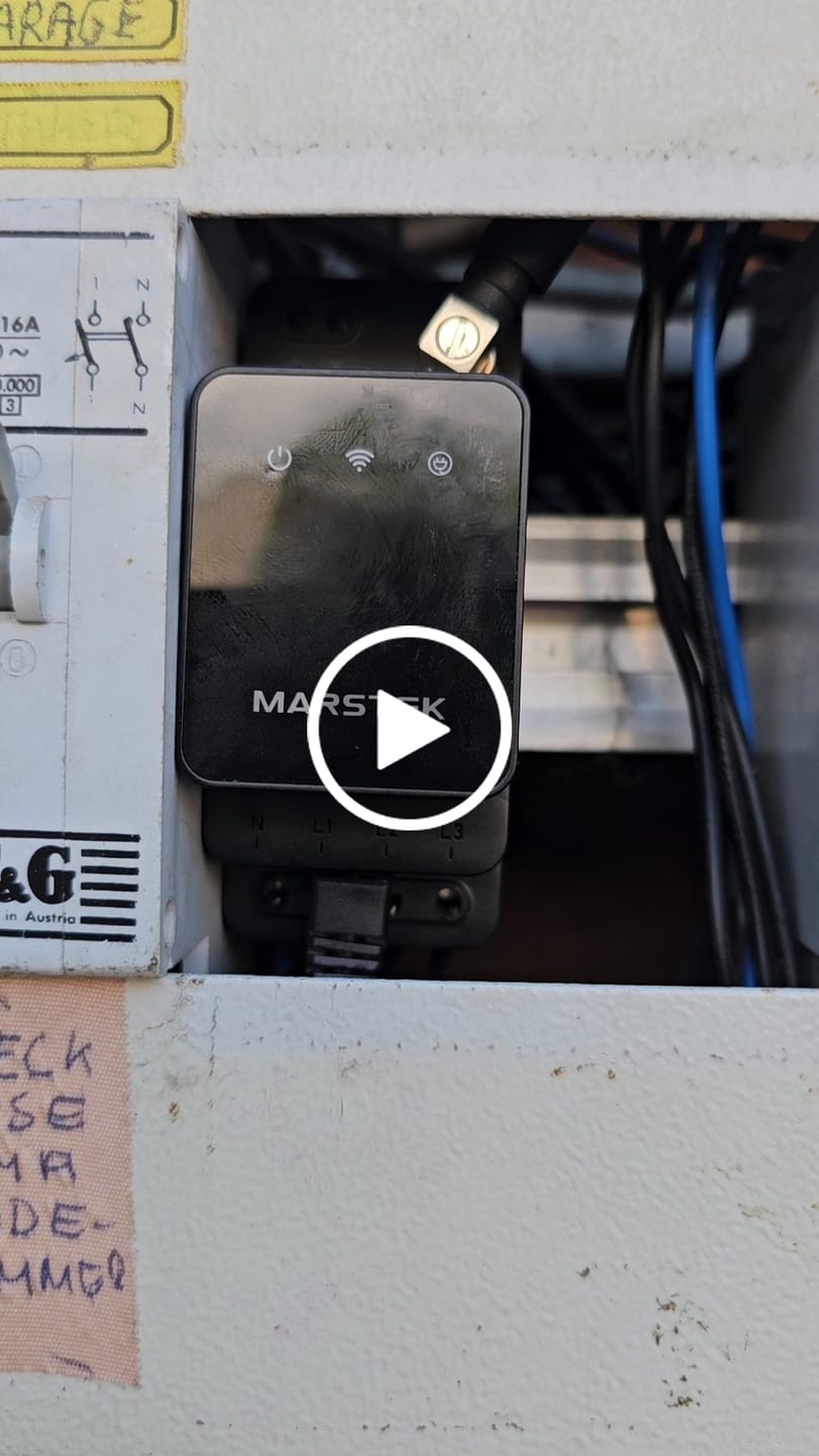 Customer video review of Marstek CT002 3 Phasen Smart Meter