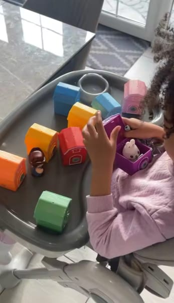 Customer photo review of CleverCargo™ Learning Train