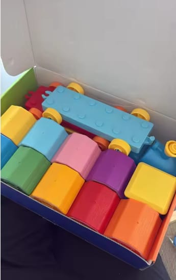 Customer photo review of CleverCargo™ Learning Train