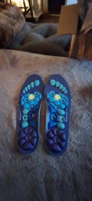 Customer photo review of Semelles magnétiques – Le confort à chaque pas
