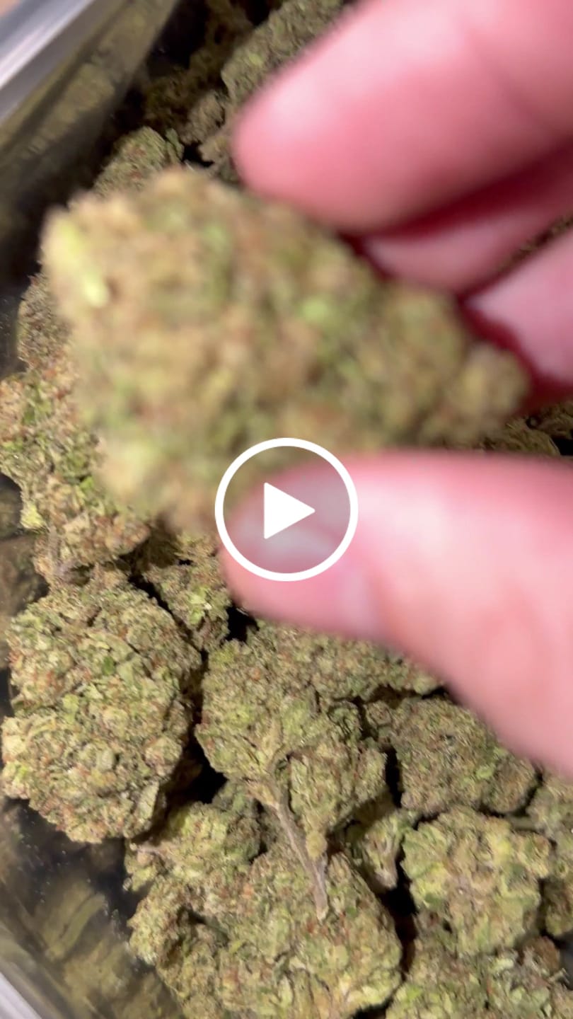 Customer video review of Blue Sharpiez THCA Flower