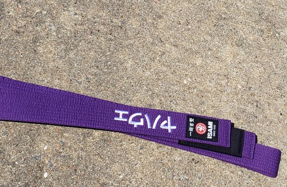 Customer photo review of Isami Purple Belt