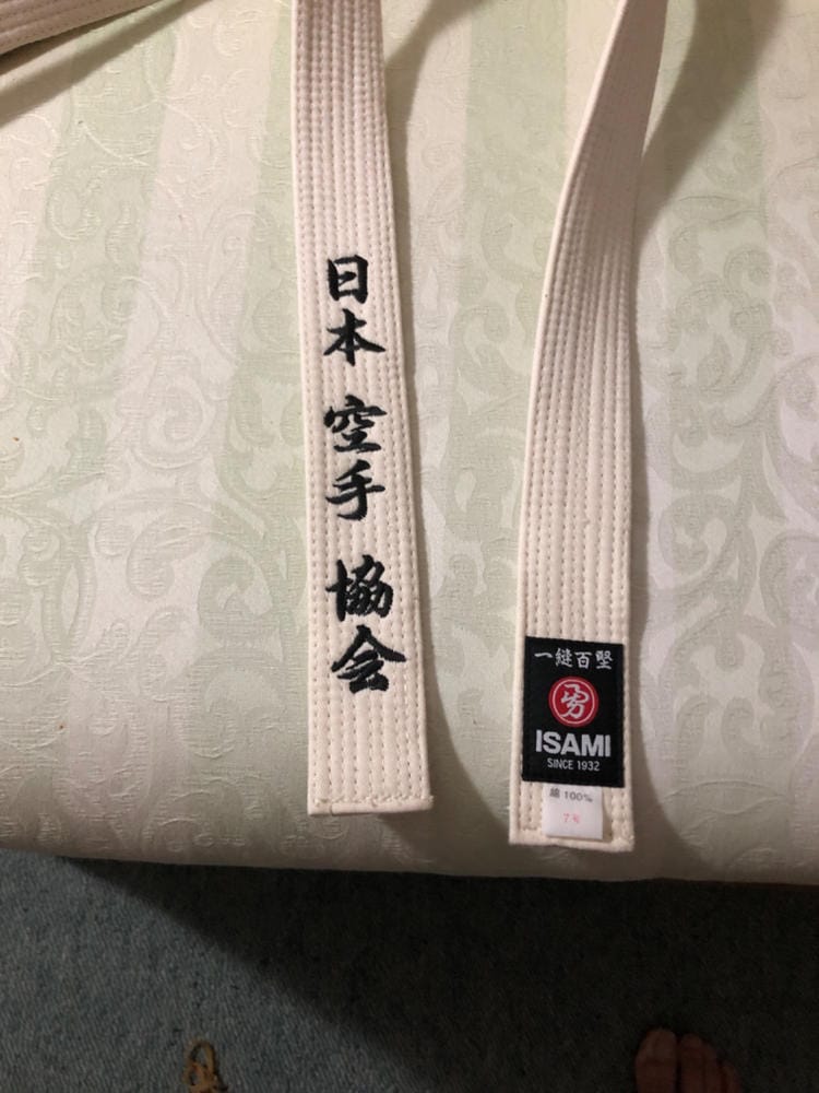 Customer photo review of Isami Ivory Belt