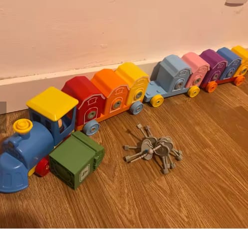 Customer photo review of CleverCargo™ Learning Train
