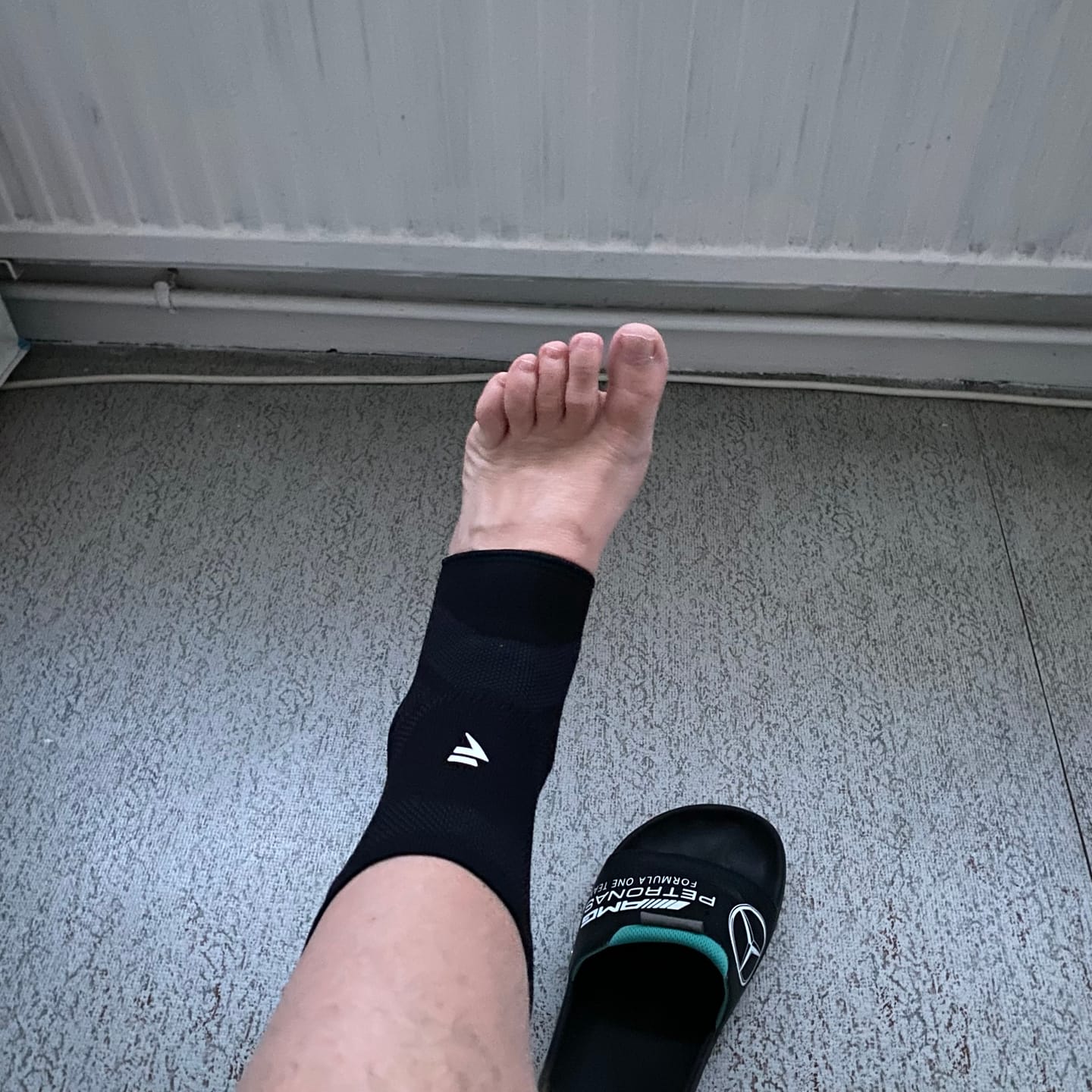 Customer photo review of Maintien de Compression pour Chevilles V3