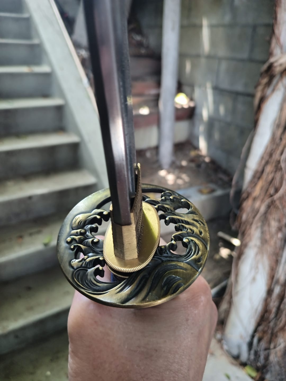 Customer photo review of Custom Your Own Katana