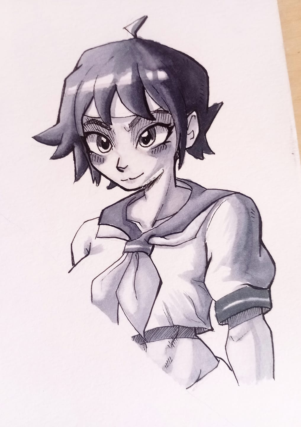 Customer photo review of Ohuhu Honolulu 36 Gray Tone Colors Dual Tips Alcohol Art Markers (New Color Codes)