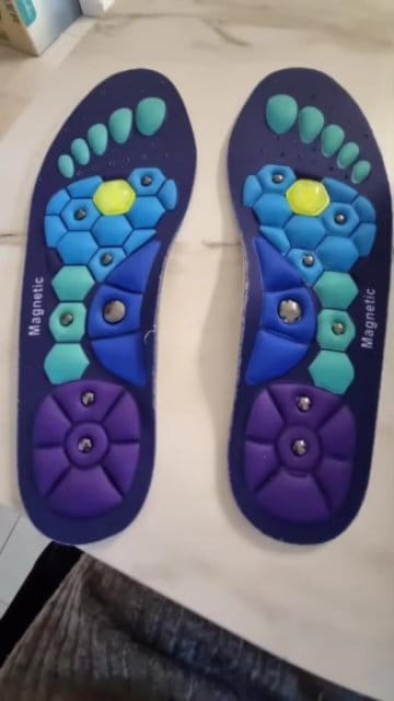 Customer photo review of Semelles magnétiques – Le confort à chaque pas