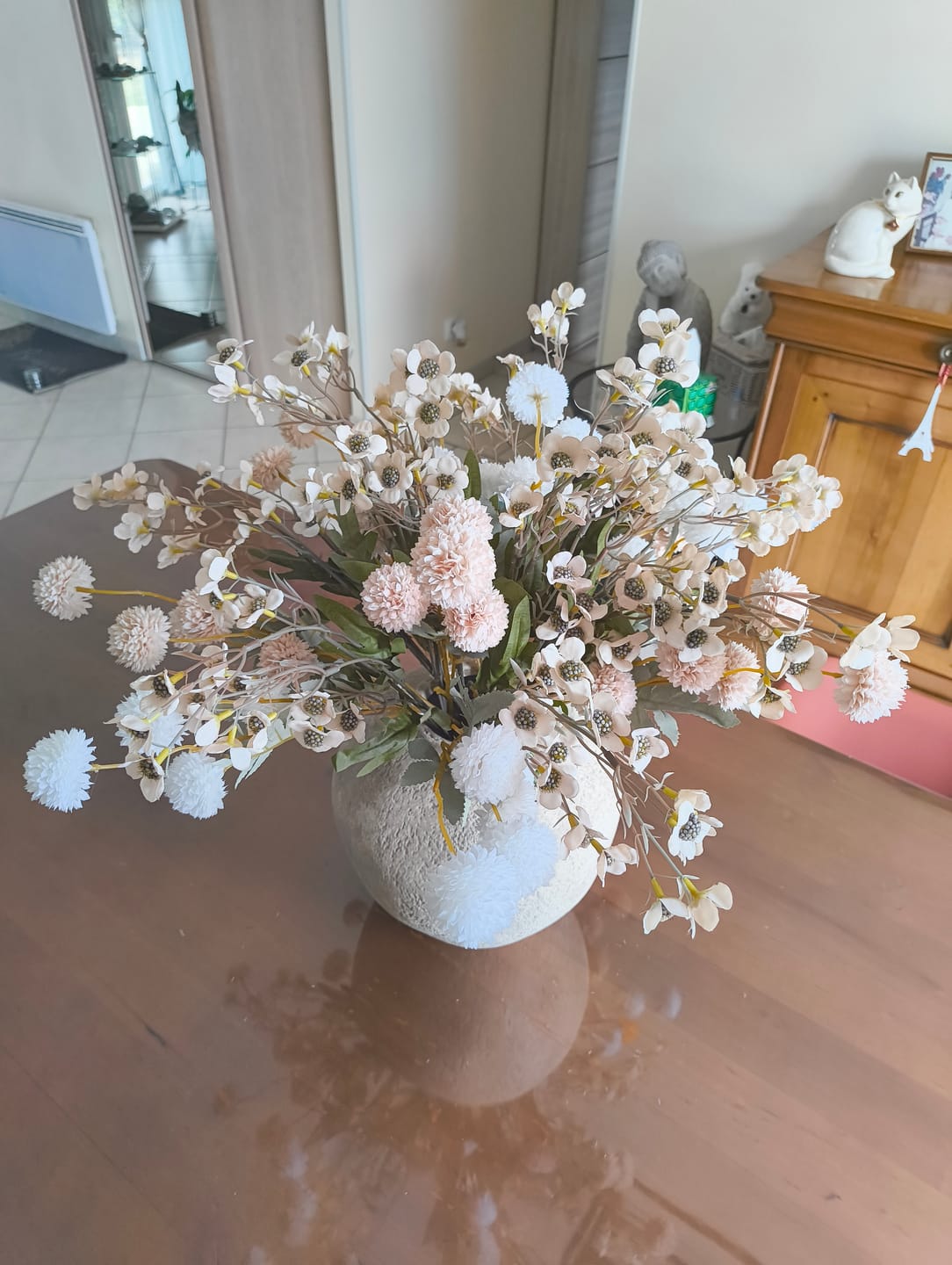 Customer photo review of Bouquet de Cire - Mélange beige