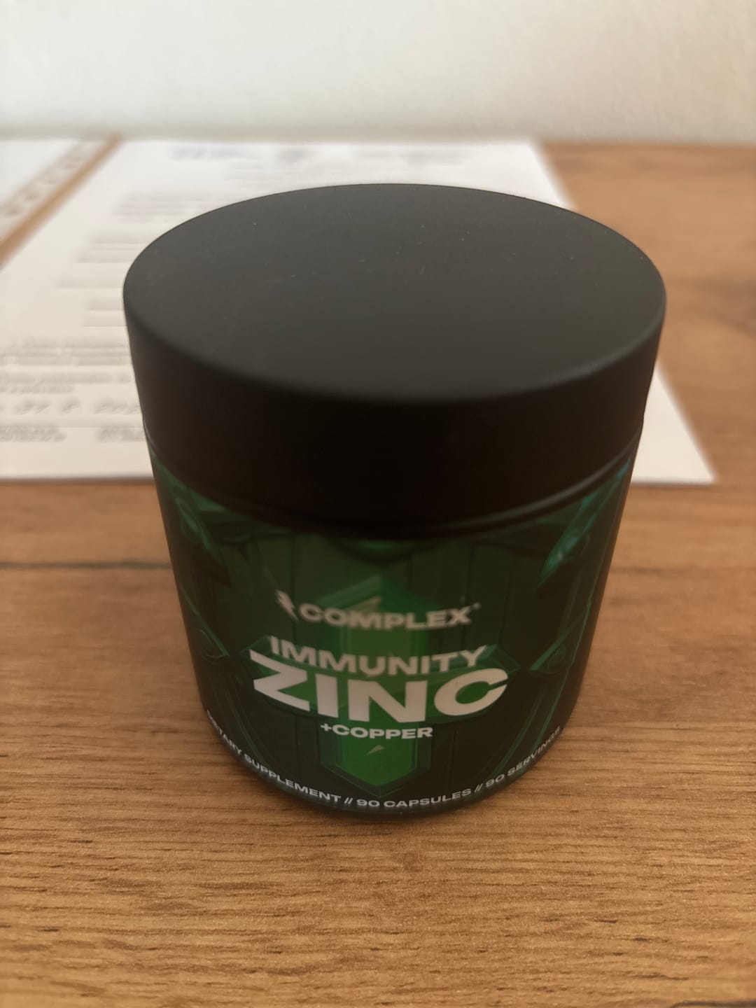 Customer photo review of Zinc Bisglycinate