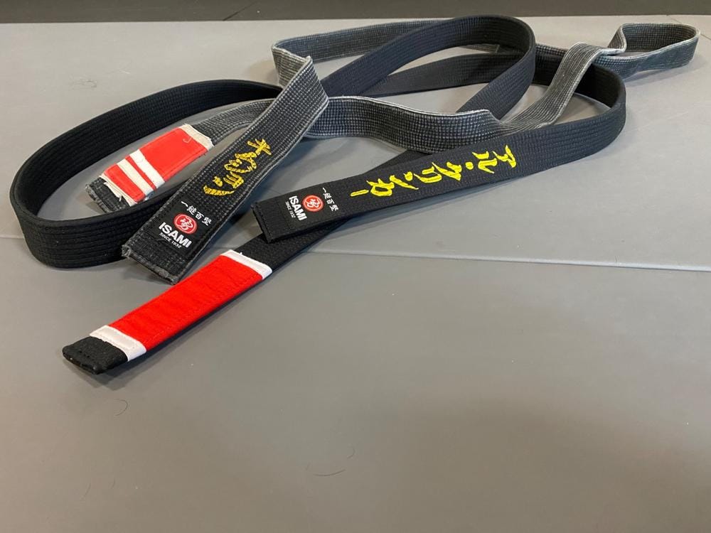 Customer photo review of Isami BJJ Black Belt Premium
