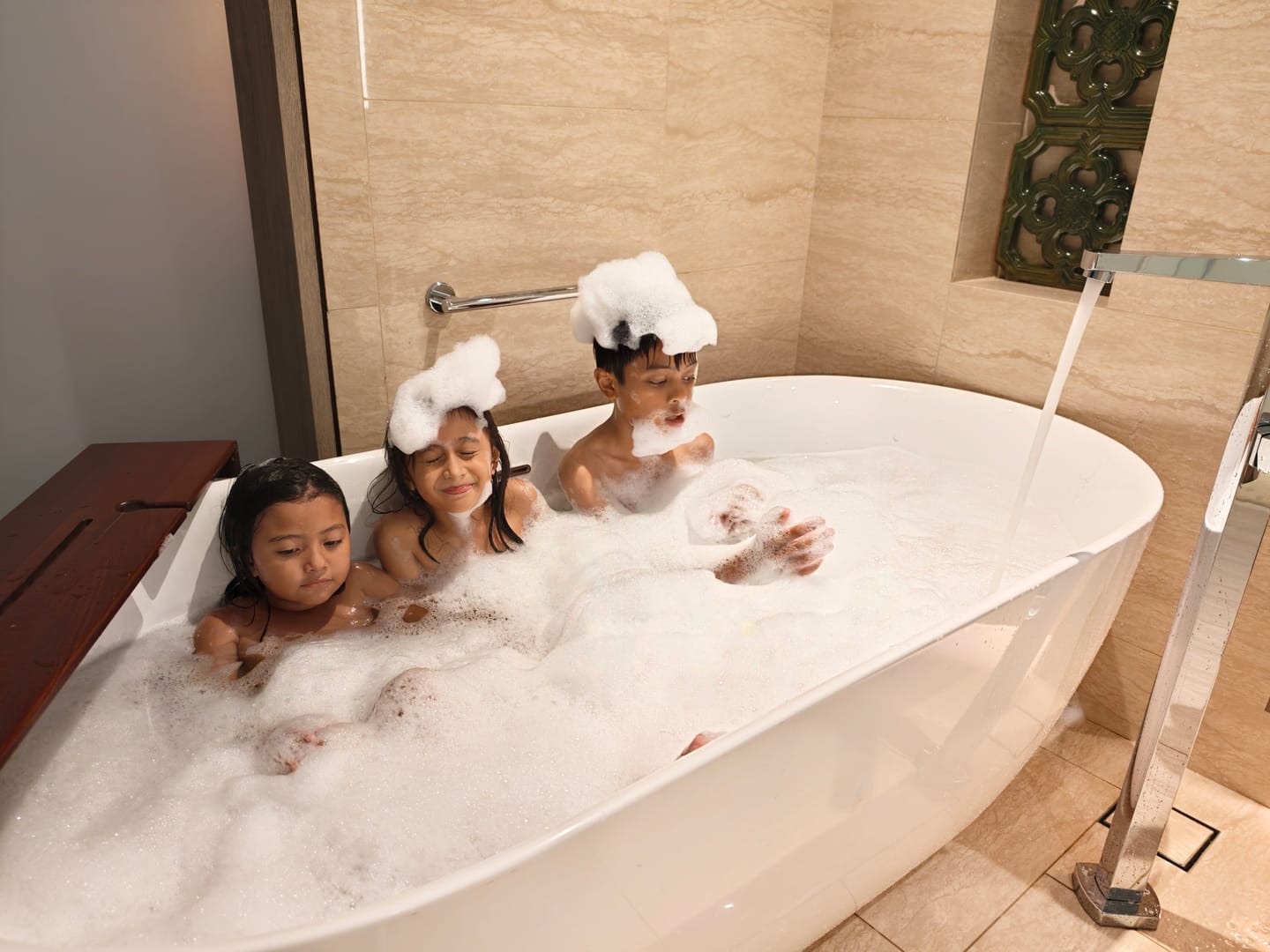 Customer photo review of Beary Sleepy Bubble Bath Dust 50g