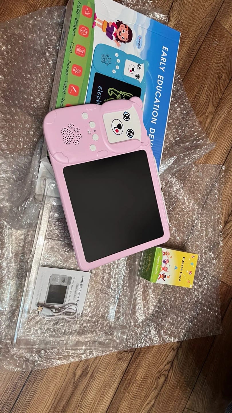 Customer photo review of Talking Flash Cards Table