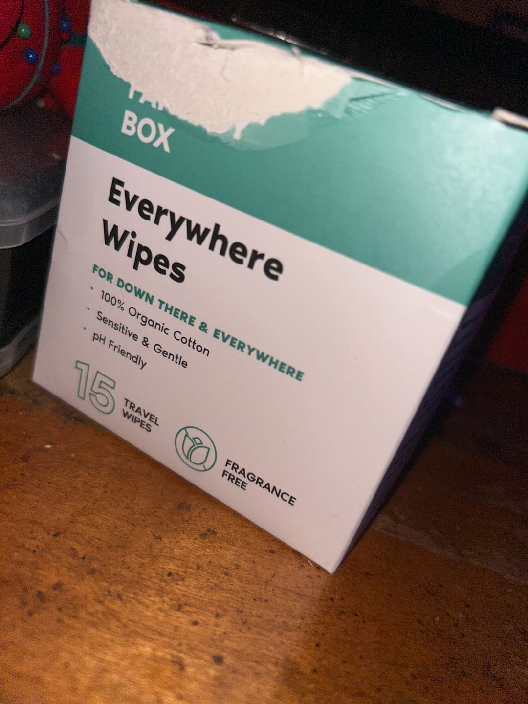 Customer photo review of Everywhere Wipes Travel Size - 120 Wipes, 8 Pack