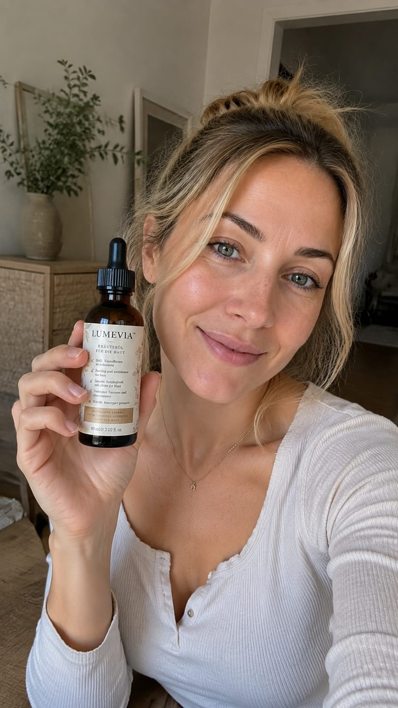 Customer photo review of Olio naturale contro i peli indesiderati del viso