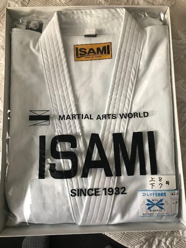 Customer photo review of Isami Karate Gi Stretch