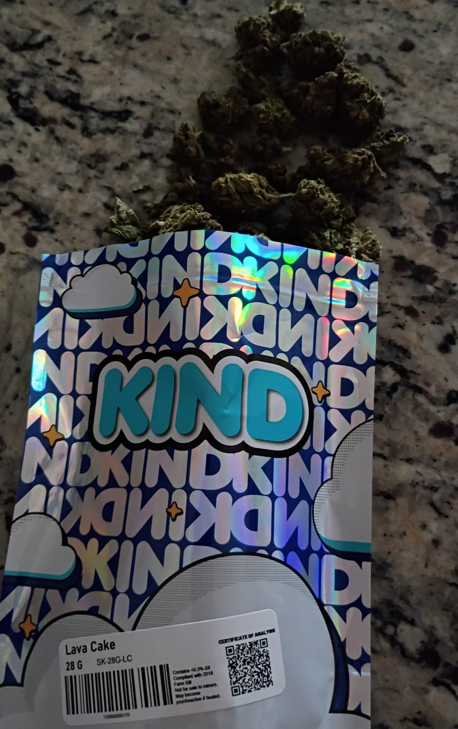 Customer photo review of Lava Cake - 28 Grams - Indica