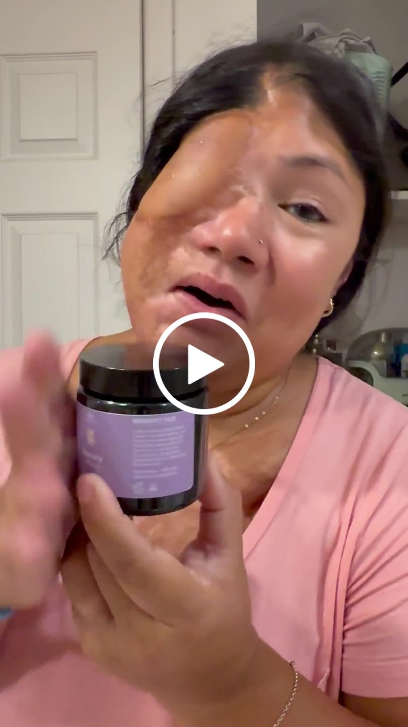 Customer video review of Luxury Cellulite Skin Repair Coffee Scrub