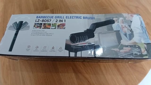 Customer photo review of GrillSpin Powered Grill Brush