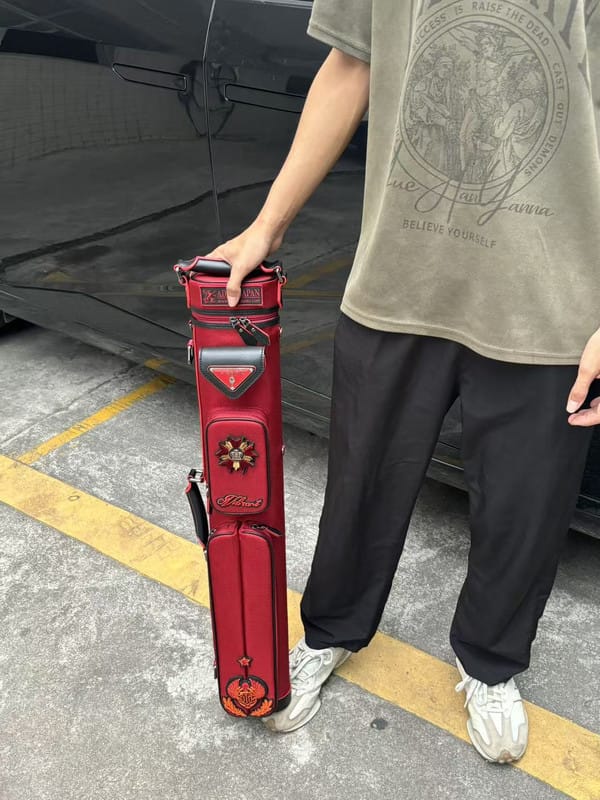 Customer photo review of Lizard Scarab Series Cue Case 3B4S