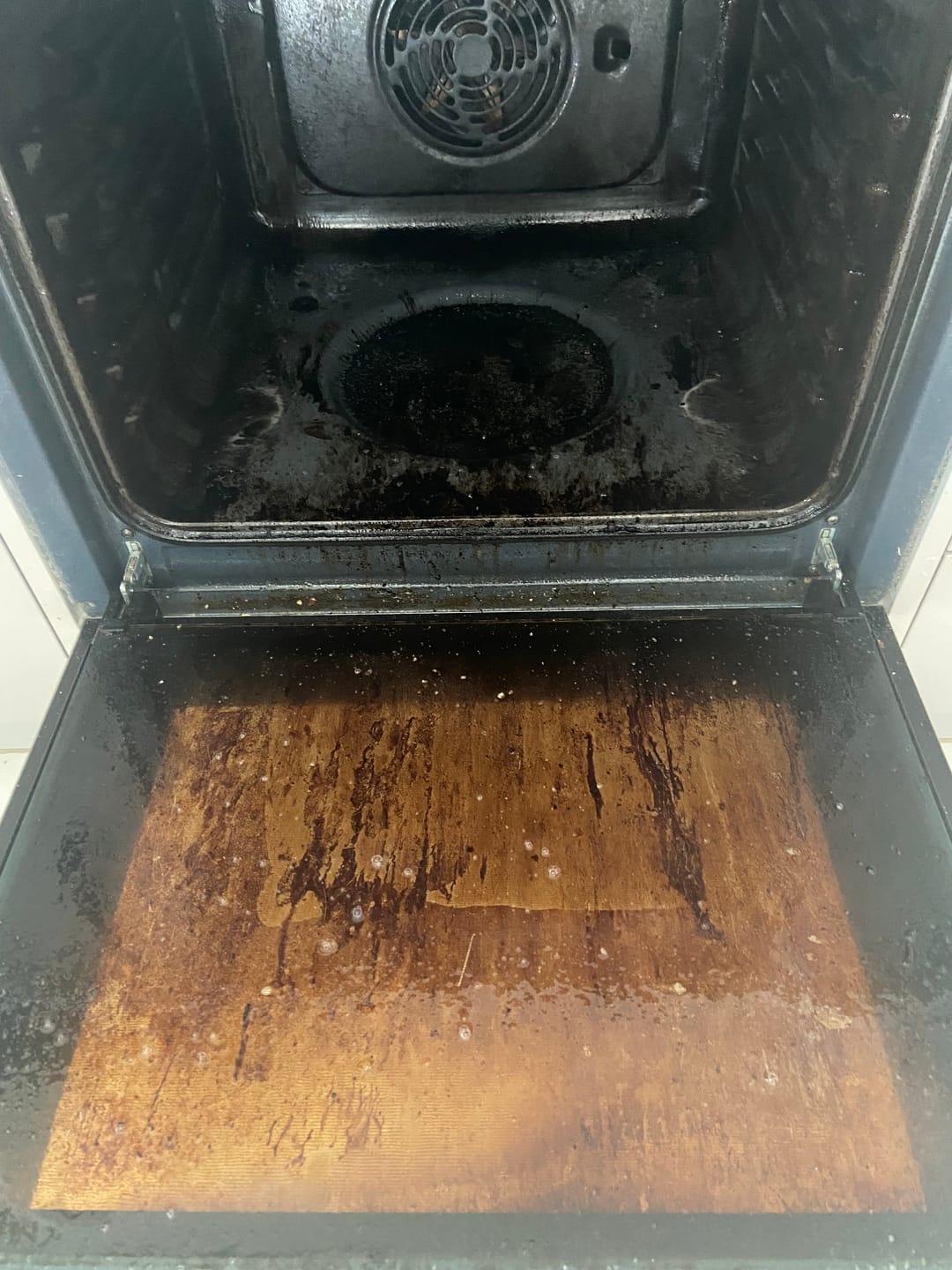 Customer photo review of Clean Ya Oven