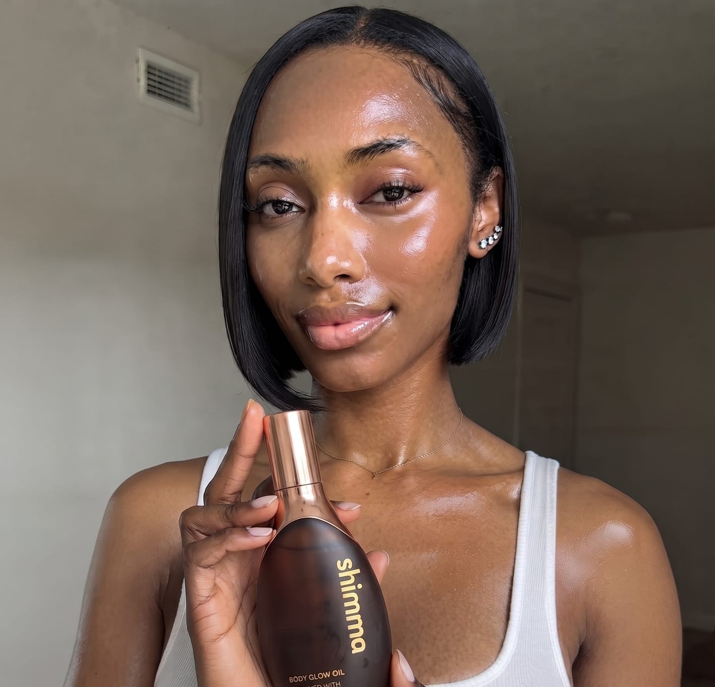 Customer photo review of Body Glow Oil