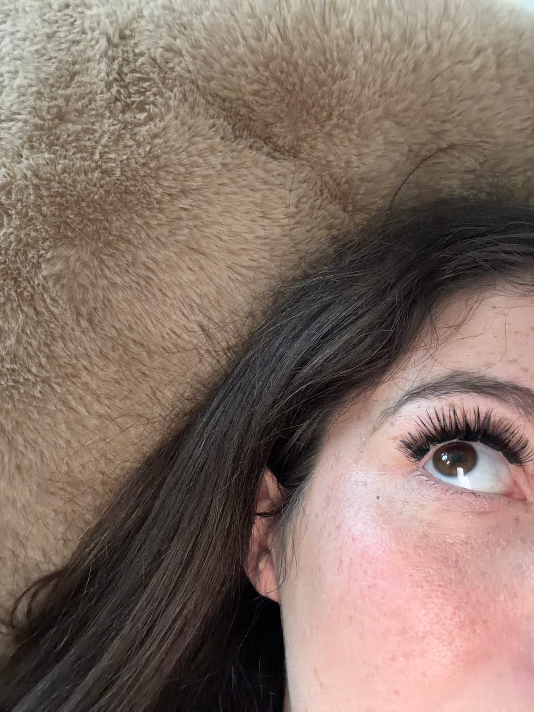 Customer photo review of The Cheek Of It Liquid Blush