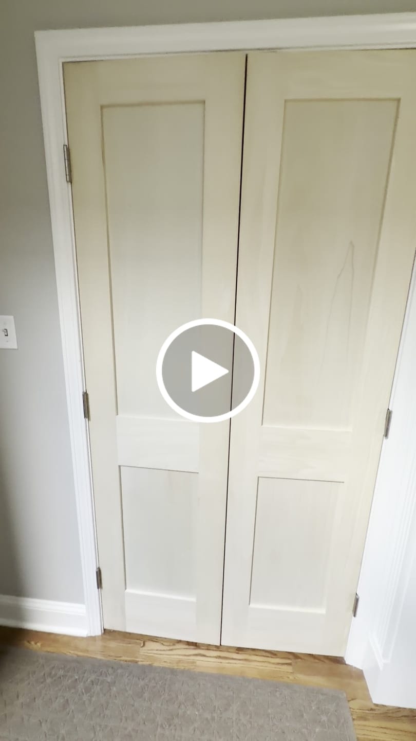 Customer video review of Poplar Interior Door Slab (2 Panel Shaker)