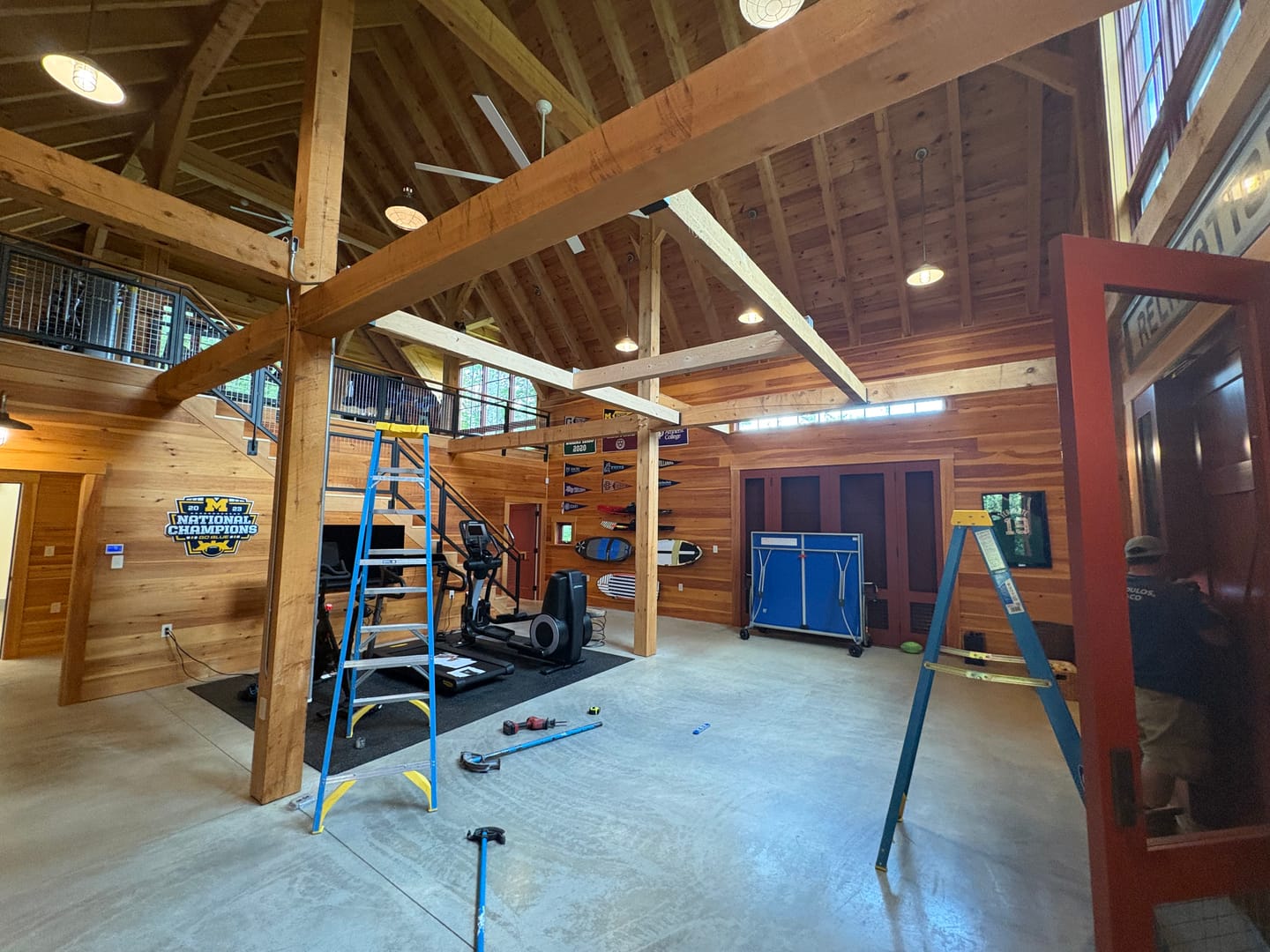 Customer photo review of Joist Hangers - Hidden Face Mount