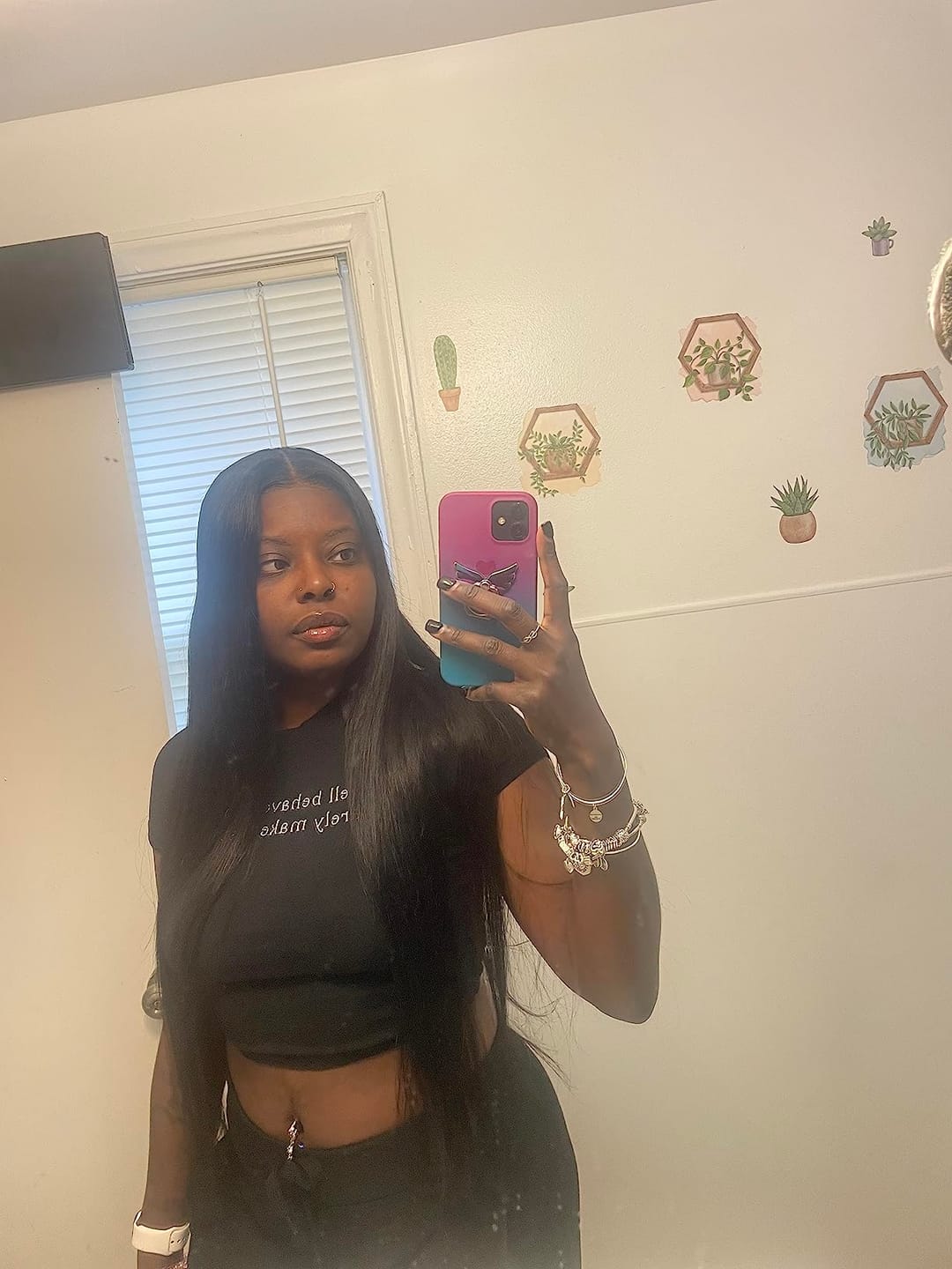 Customer photo review of Wavymy Pre-Cut 13x6 Max Lace Frontal Wig Drawstring Wear & Go Wigs Dome Cap Glueless Wigs 180% Density