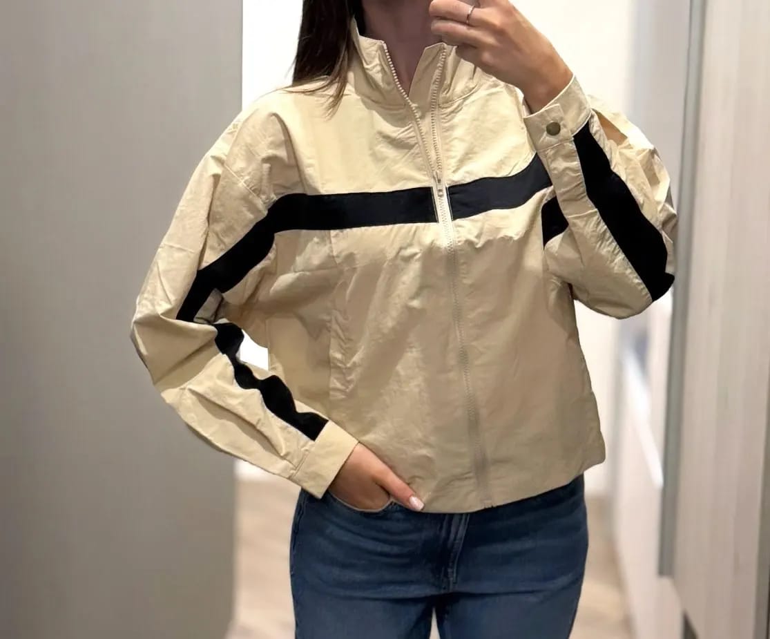 Customer photo review of Amanda Vintage Bomber Jacket