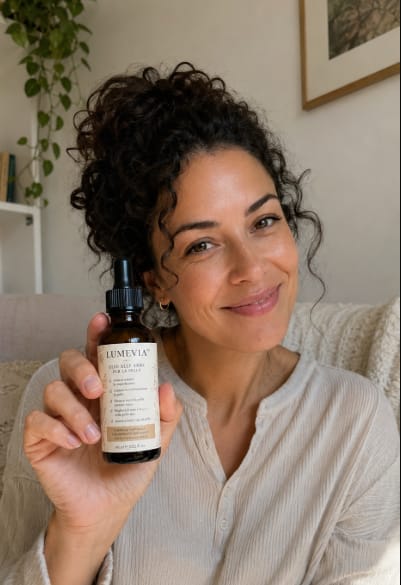Customer photo review of Olio naturale contro i peli indesiderati del viso