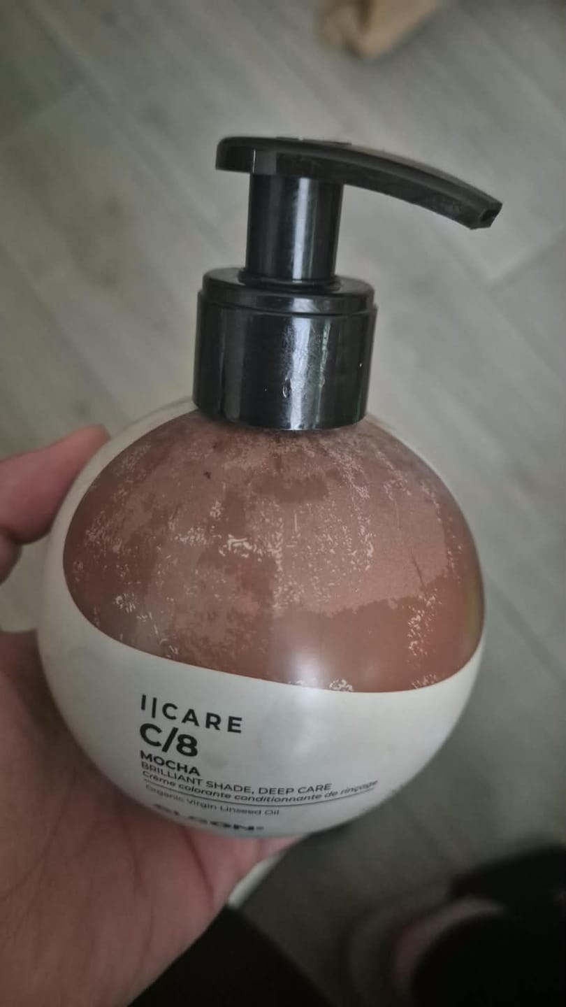 Customer photo review of Acondicionador Con Pigmento I Care Elgon