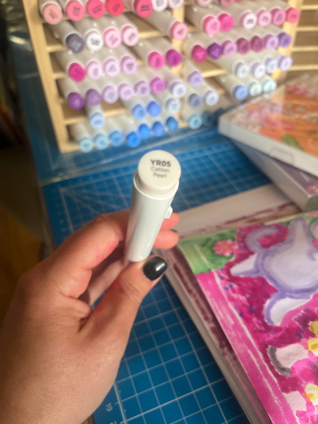 Customer photo review of Ohuhu Marker Ink YR05 / E020 Refill for Alcohol marker
