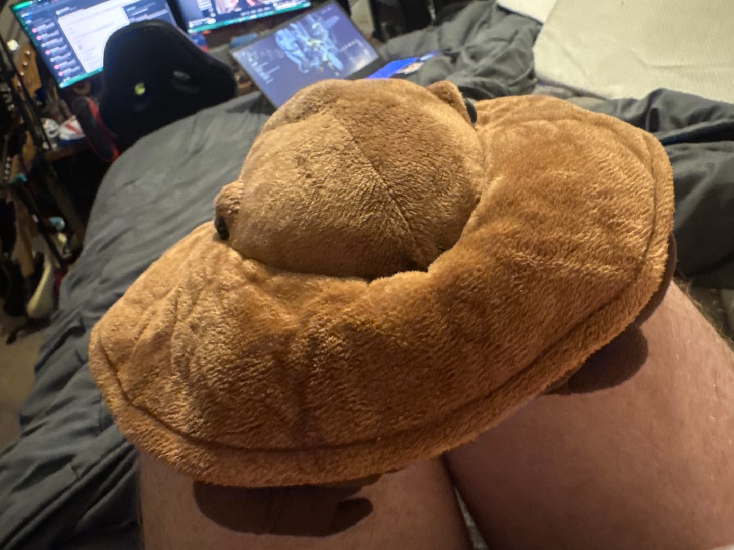 Customer photo review of Horseshoe Crab Soft Stuffed Plush Toy