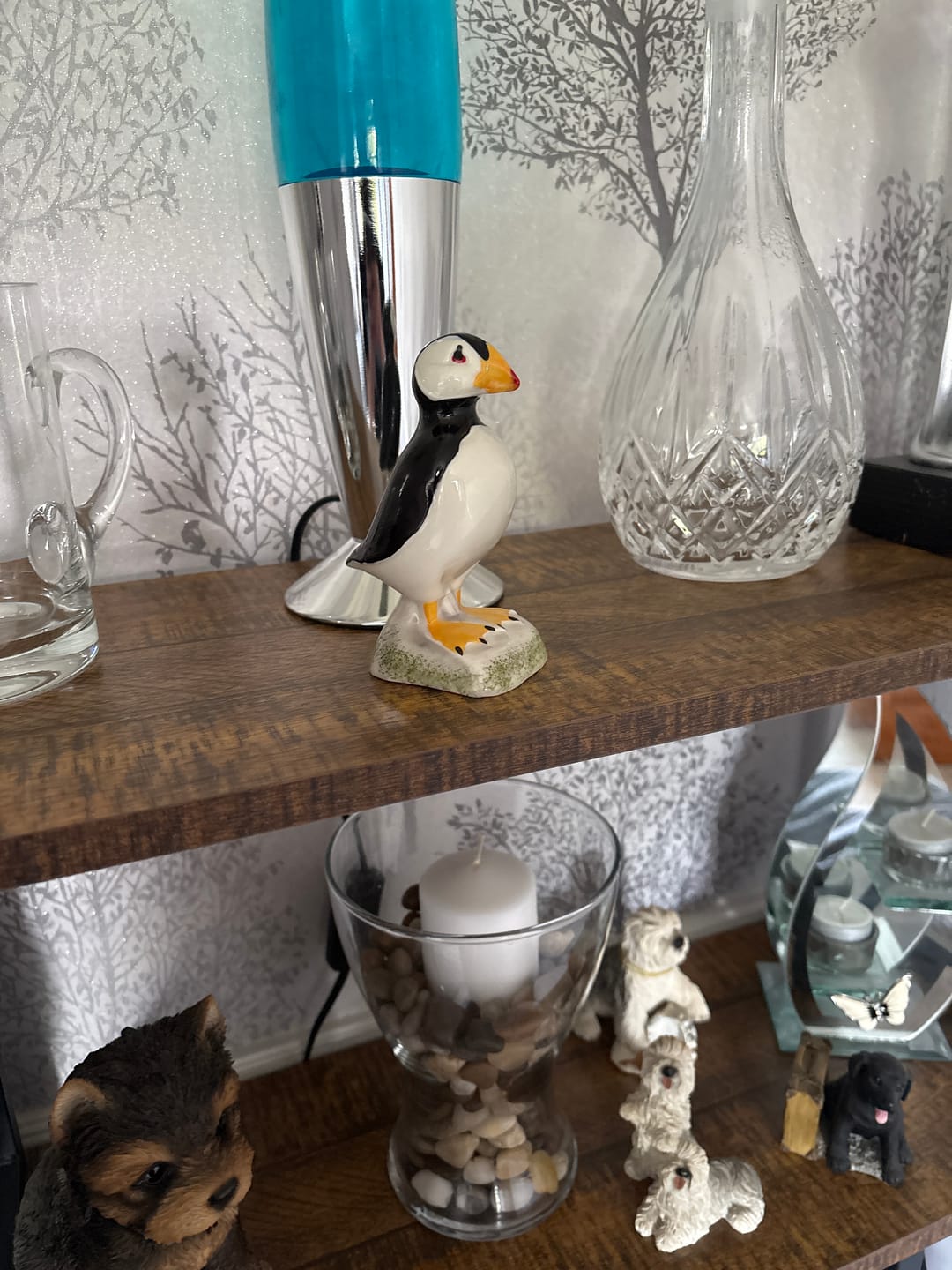 Customer photo review of Belleek Classic Puffin Figurine
