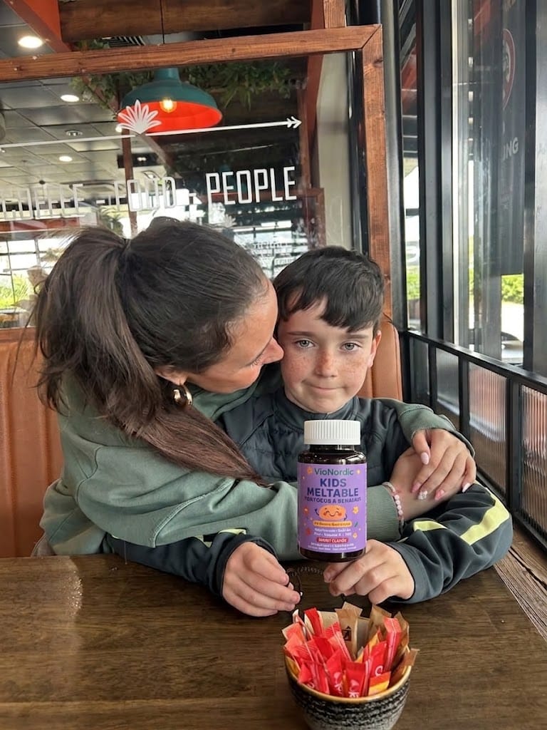 Customer photo review of Tabletas Masticables para niños.