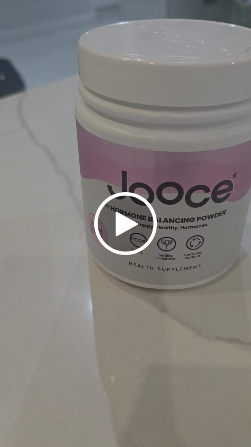 Customer video review of JOOCE Hormone Balance Powder